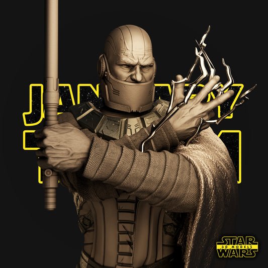 Darth Malak Bust 1/4 Scale Star Wars 3D Models
