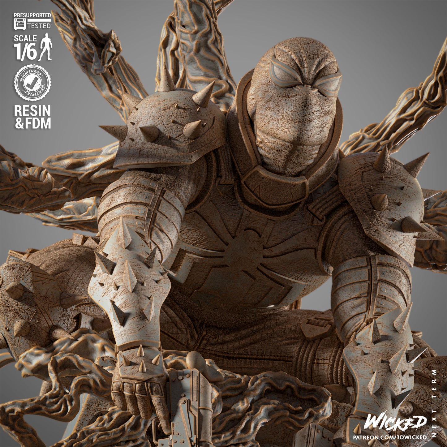 Wicked Marvel Agent Venom Sculpture