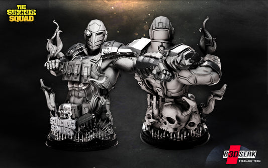 Deadshot Bust Sculpture