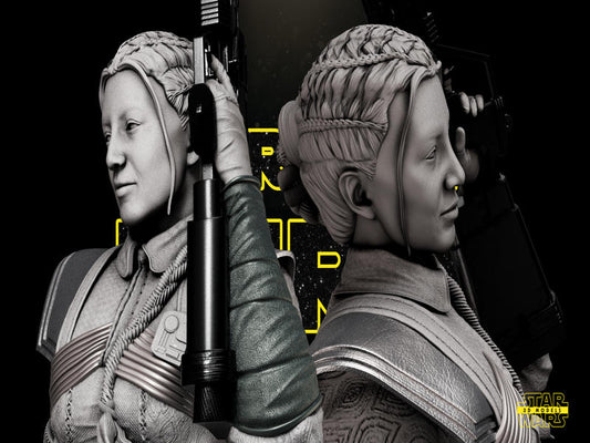 Darth Malak Bust 1/4 Scale Star Wars 3D Models