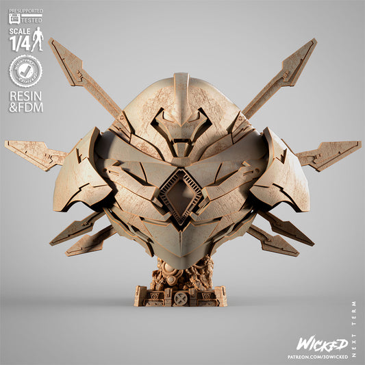 Wicked Marvel Nimrod Portrait Bust - Star Wars 3D Models