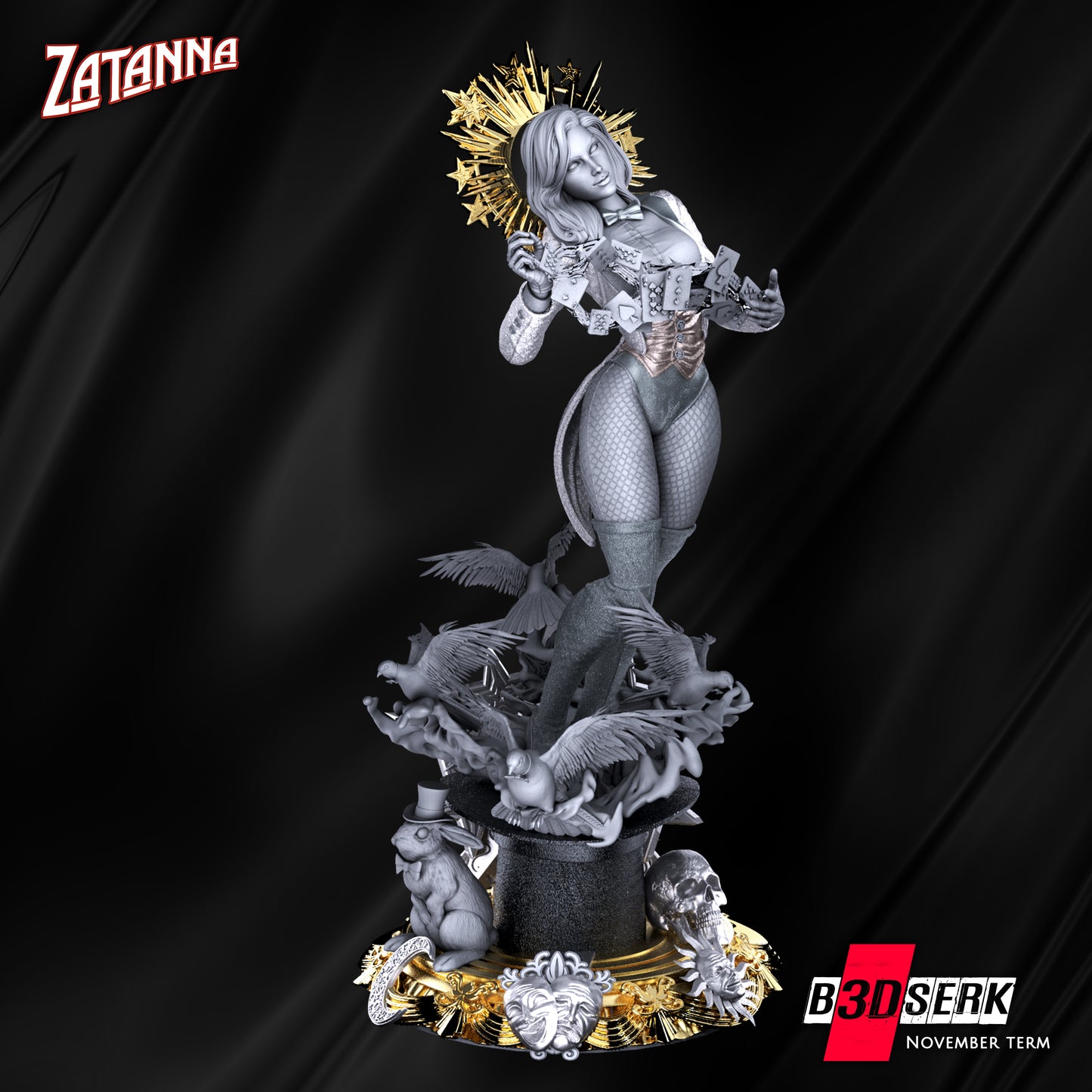 Zatanna 1/6 Figure Sculpture