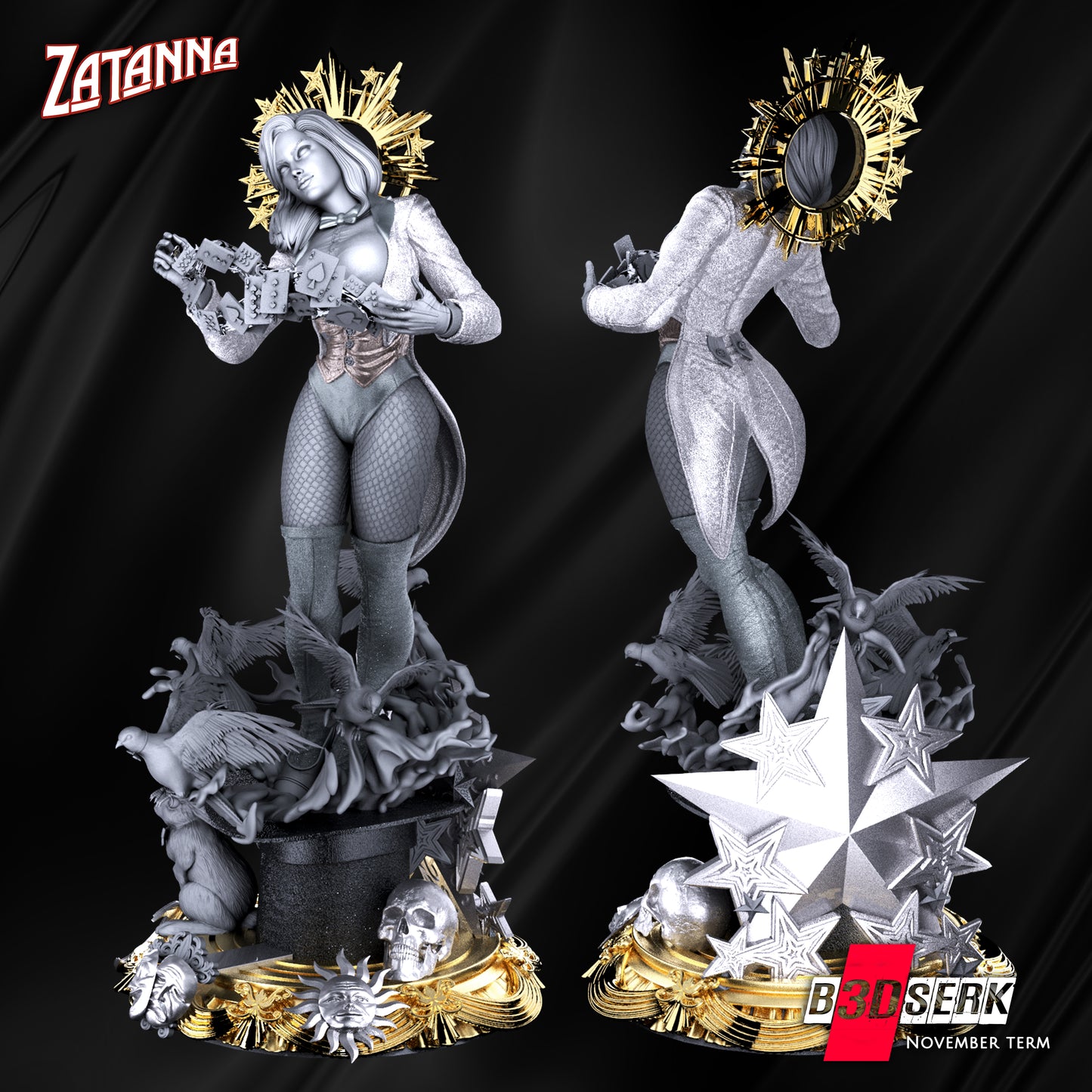 Zatanna 1/6 Figure Sculpture