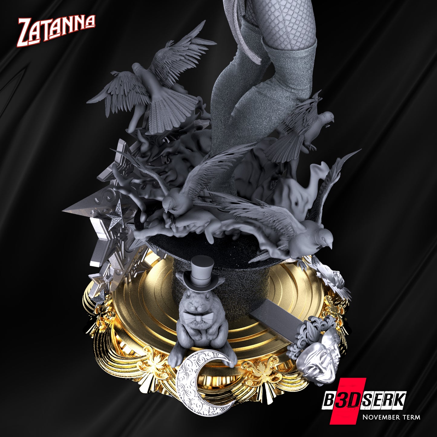 Zatanna 1/6 Figure Sculpture