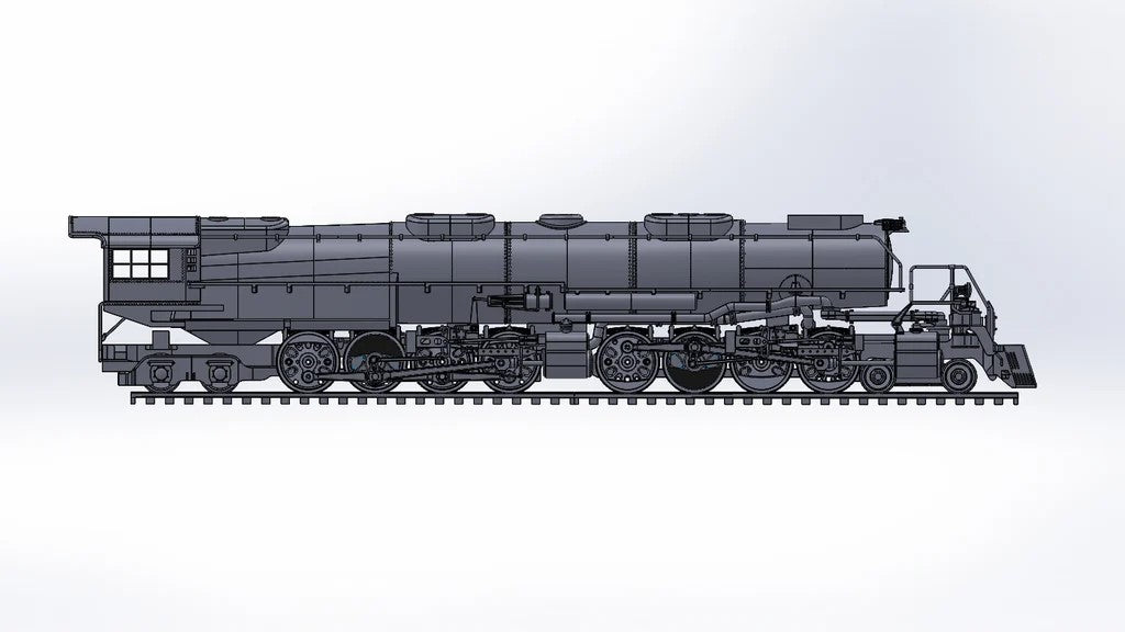 4-8-8-4 Big Boy Locomotive Model Kit 1:24