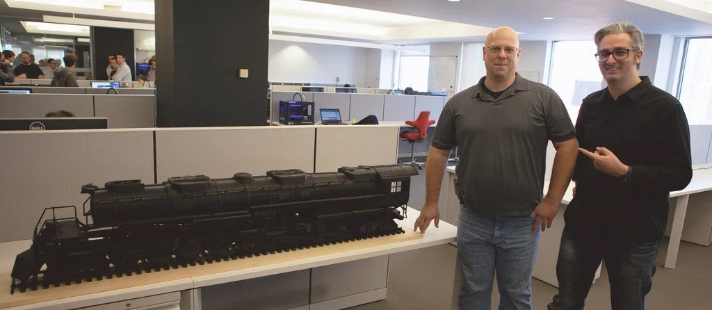 4-8-8-4 Big Boy Locomotive Model Kit 1:24