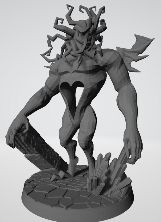 Art by "Udo" 3D Printed Fan Art - Darkside (Kingdom Hearts 3) Figure