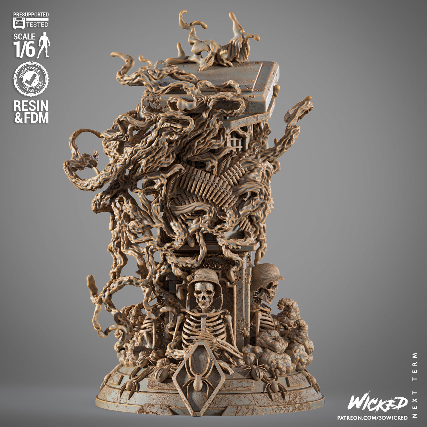 Wicked Marvel Agent Venom Sculpture