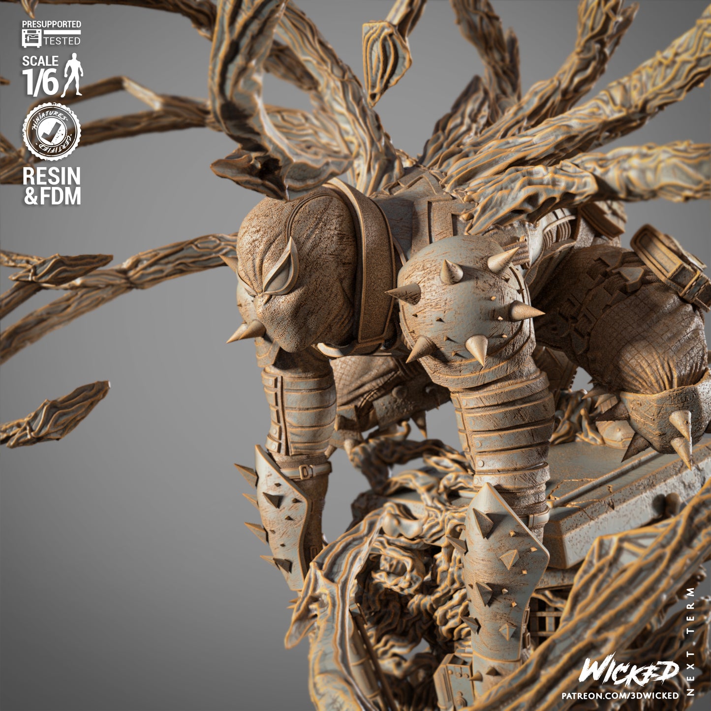 Wicked Marvel Agent Venom Sculpture