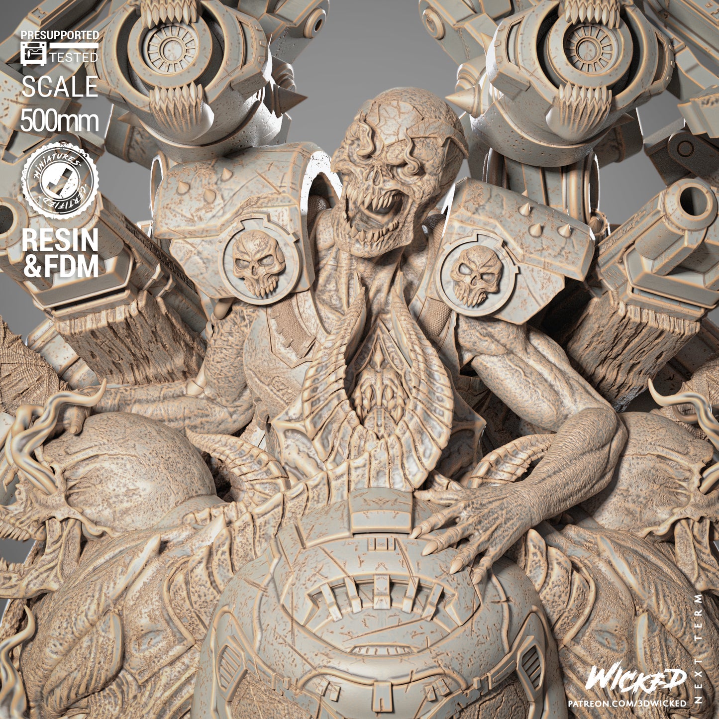 Wicked Movies Doom Wall Sculpture