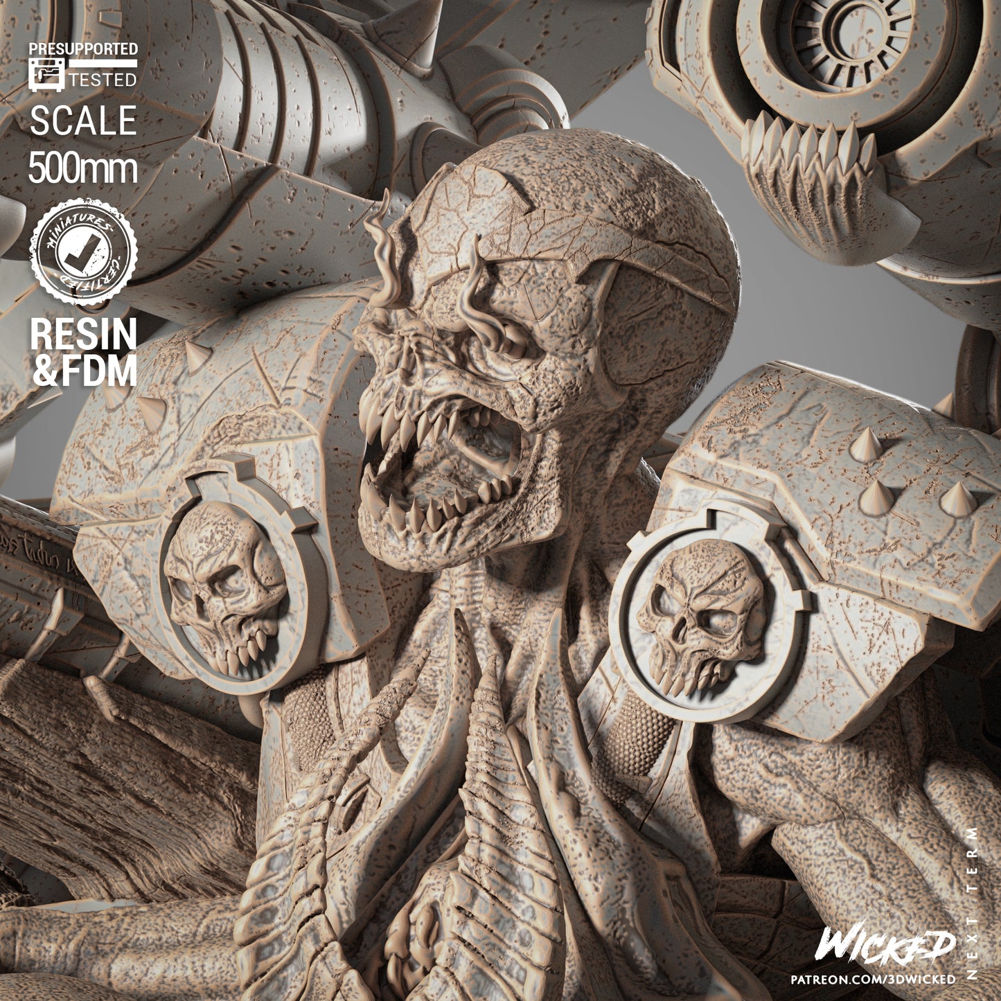 Wicked Movies Doom Wall Sculpture