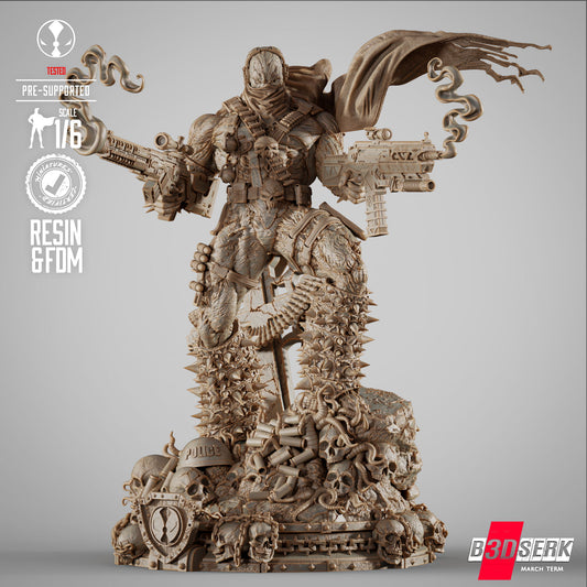 Commando Spawn Figure Sculpture 1:4