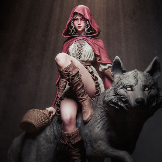 Red Riding Hood Figure Sculpture