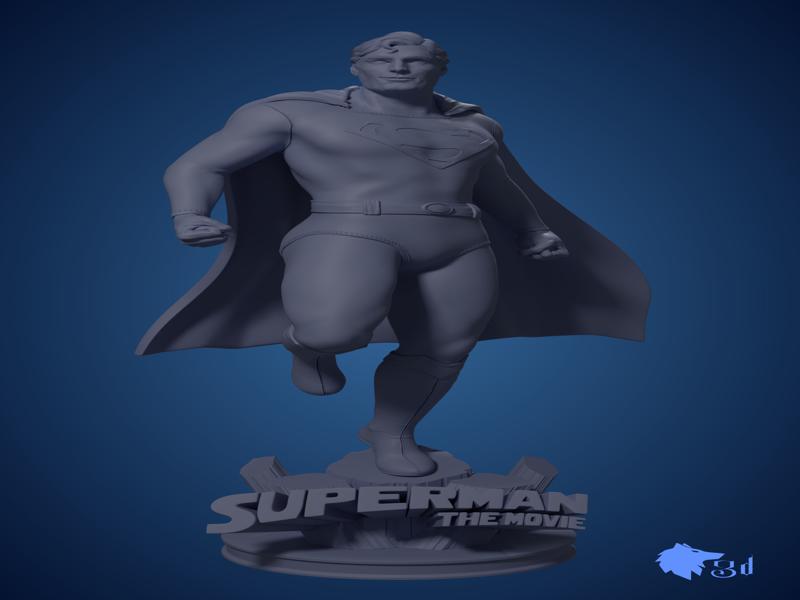 1979 Christopher Reeve The Movie Figure Sculpture