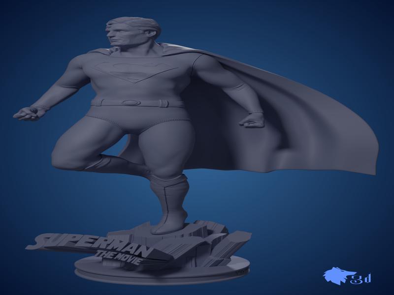 1979 Christopher Reeve The Movie Figure Sculpture